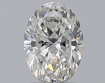 1.00CT OVAL SI2 H WH