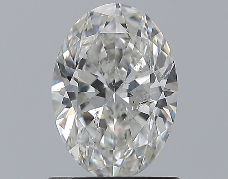 1.02CT OVAL SI2 G WH
