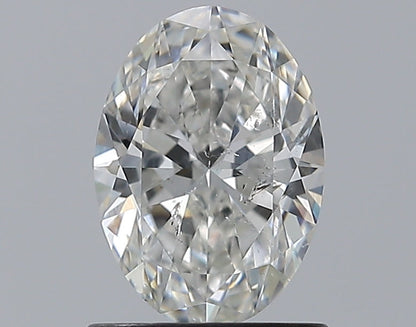 1.02CT OVAL SI2 G WH