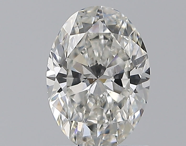 1.00CT OVAL SI2 H WH