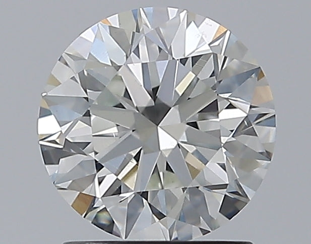 1.51CT ROUND SI1 H WH