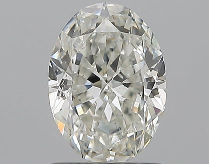 1.00CT OVAL SI2 I WH
