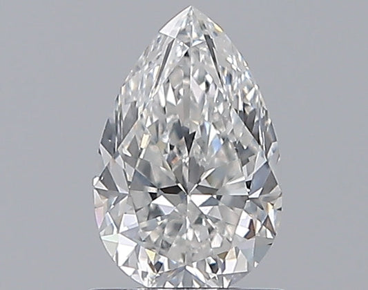 0.80CT PEAR SI1 F WH