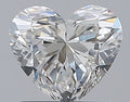 1.01CT HEART SI1 H WH