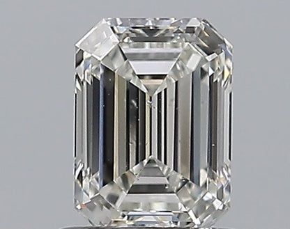 0.76CT EMERALD SI1 H WH