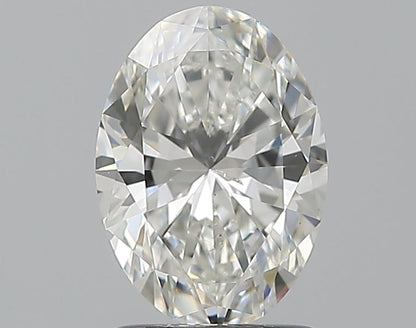 1.51CT OVAL SI1 G WH