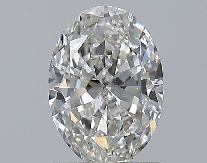 1.00CT OVAL SI2 H WH