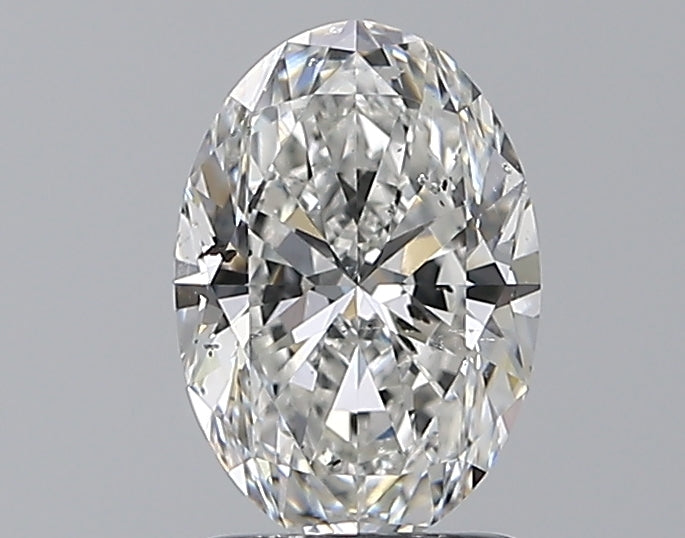 1.51CT OVAL SI2 G WH