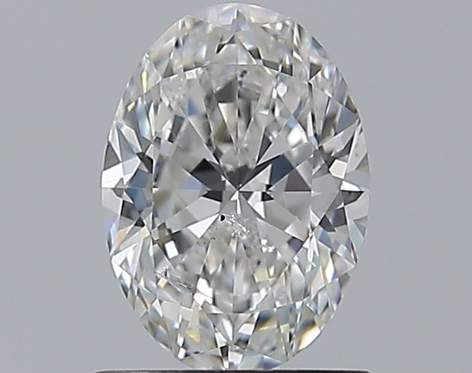 1.01CT OVAL SI2 G WH