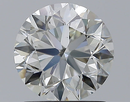 1.50CT ROUND SI1 J WH