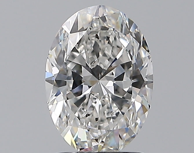 1.51CT OVAL SI1 F WH
