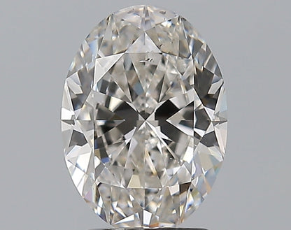 2.01CT OVAL SI1 H NV