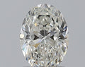 0.91CT OVAL SI1 G WH