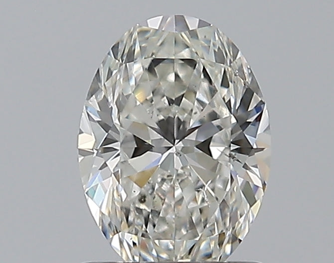 0.91CT OVAL SI1 G WH