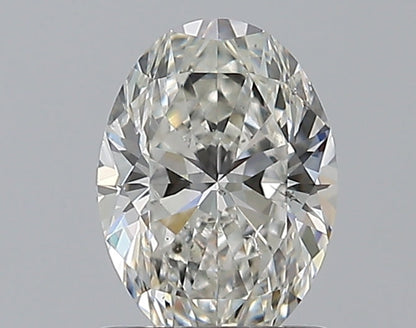 0.91CT OVAL SI1 G WH