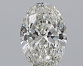 1.01CT OVAL SI2 G WH