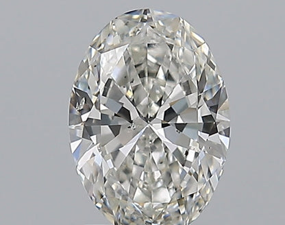 1.01CT OVAL SI2 G WH