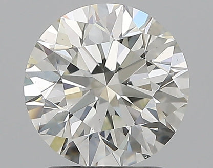 1.70CT ROUND VS2 J WH