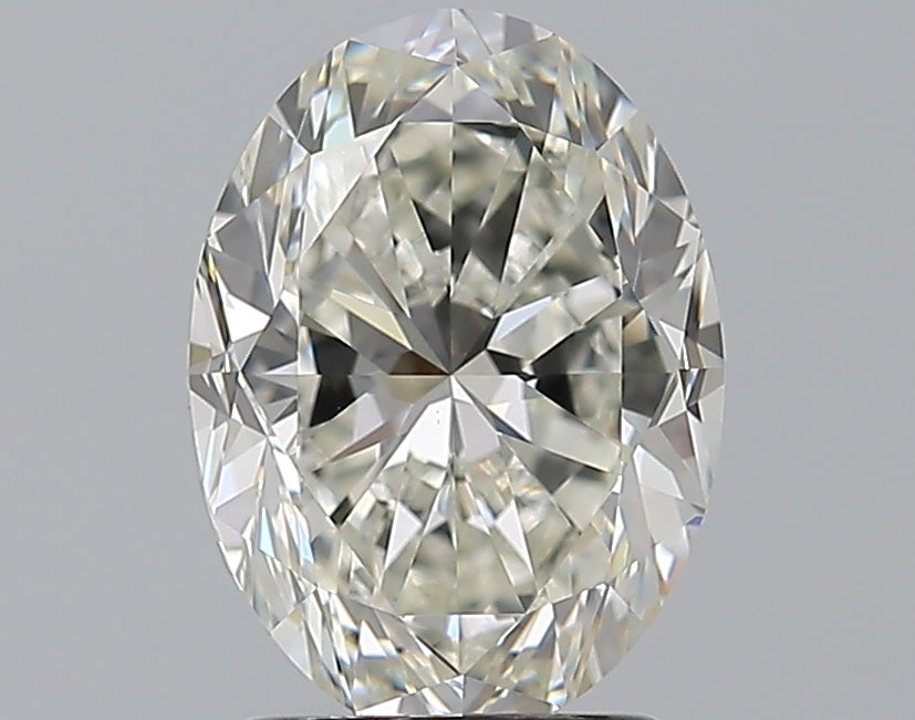 2.50CT OVAL VS1 J WH