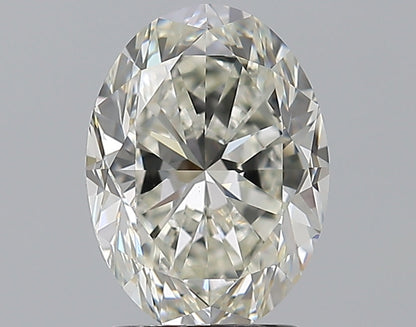 2.50CT OVAL VS1 J WH