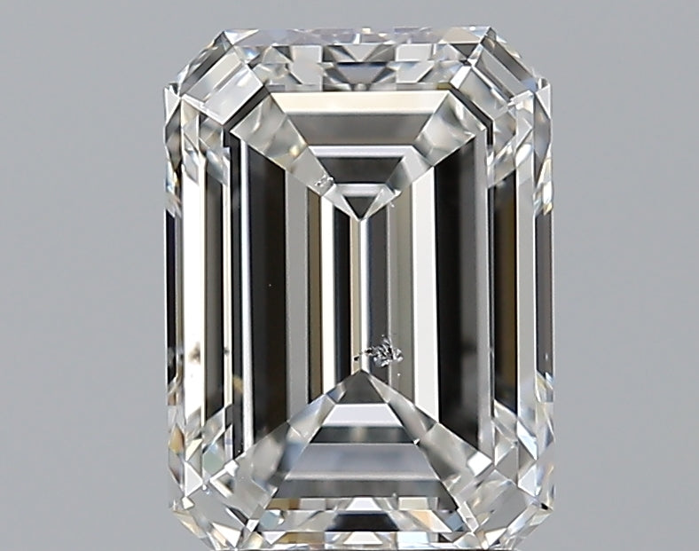 2.50CT EMERALD SI2 F WH