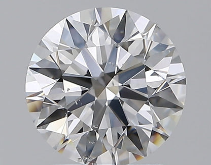 2.01CT ROUND SI1 D WH