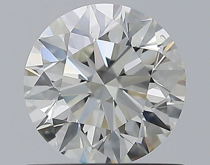 0.80CT ROUND SI1 I WH