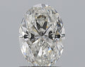0.90CT OVAL SI1 G WH