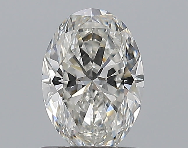 0.90CT OVAL SI1 G WH