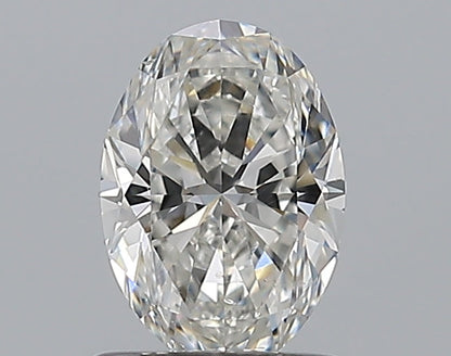0.90CT OVAL SI1 G WH
