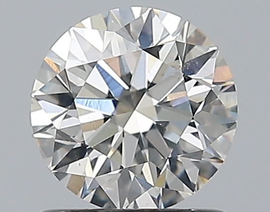 0.90CT ROUND SI1 H WH