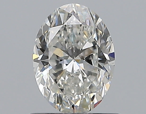 0.80CT OVAL SI1 G WH