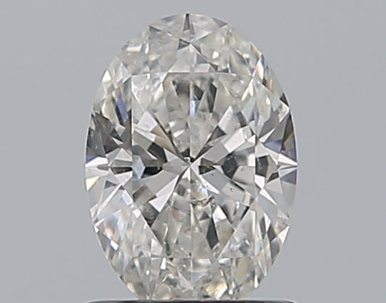 0.81CT OVAL SI2 H WH
