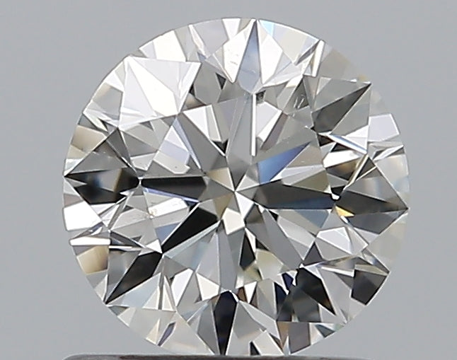 0.90CT ROUND SI1 H WH