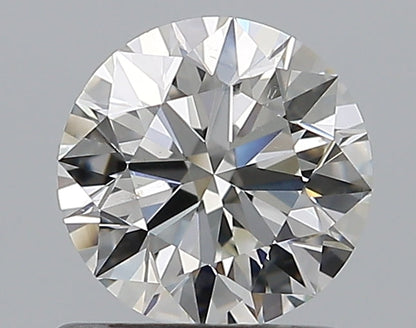 0.90CT ROUND SI1 H WH
