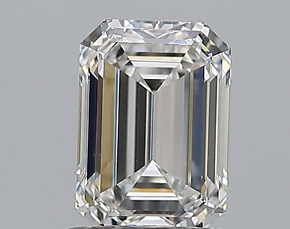 0.96CT EMERALD VVS2 F WH