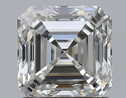 1.01CT SQ EMERALD VVS2 I WH