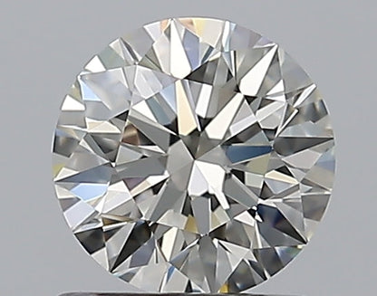 0.90CT ROUND VVS1 J WH
