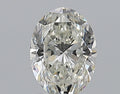 1.00CT OVAL SI1 I WH
