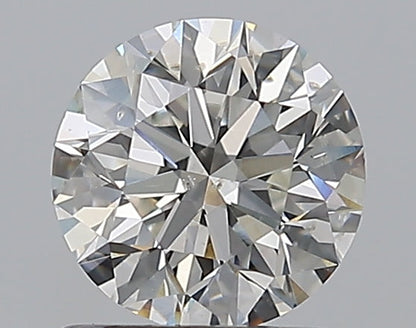 1.00CT ROUND SI2 H WH
