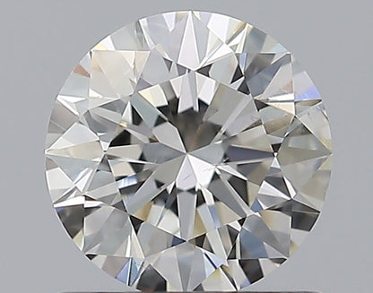 0.90CT ROUND SI1 H WH