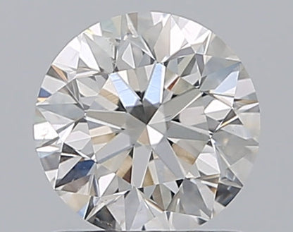 0.90CT ROUND SI1 G WH