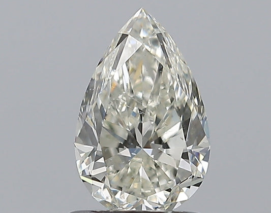 0.90CT PEAR SI2 J WH