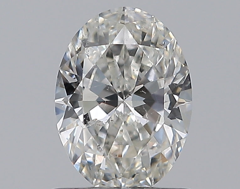 0.75CT OVAL SI2 G WH