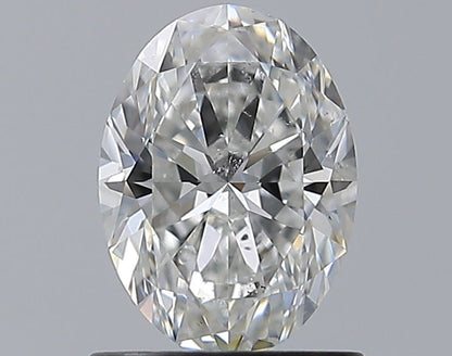 1.01CT OVAL SI2 F WH