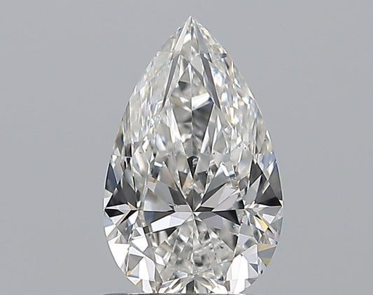 0.80CT PEAR SI2 F WH