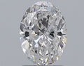 1.51CT OVAL SI2 D WH