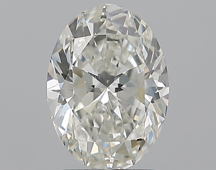 1.50CT OVAL SI2 H WH
