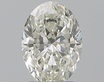 1.51CT OVAL VS2 J WH