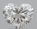 1.51CT HEART SI2 F WH